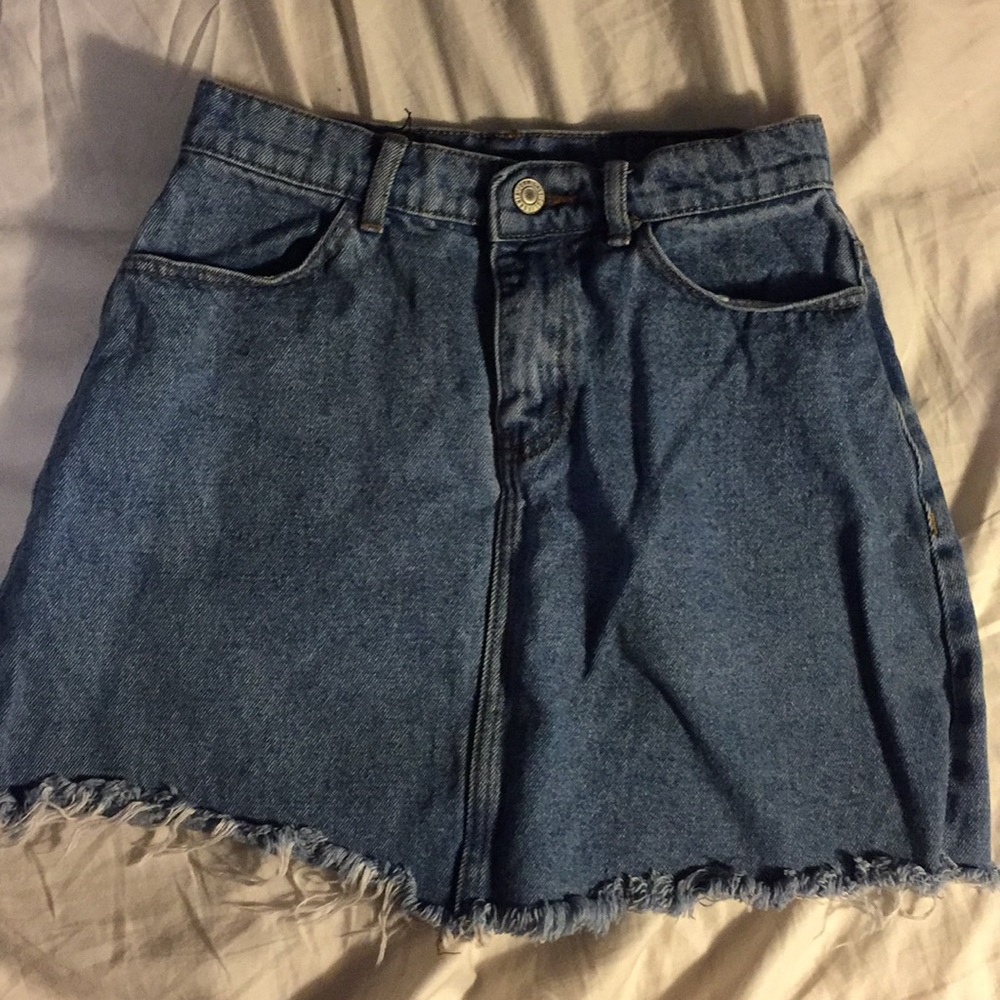 Brandy Melville Jean Skirt